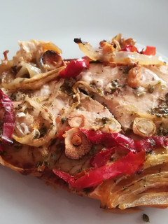Una foto de Pescado al Horno/ Método Grez