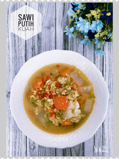 Foto resep Sawi Putih Kuah