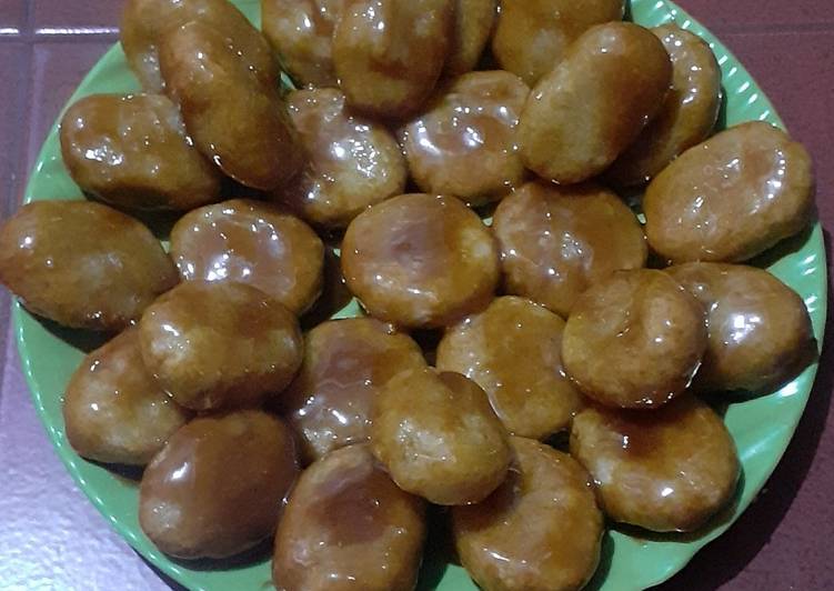 resep cara bikin Gemblong Gula Jawa