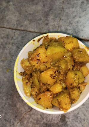 A picture of Pethe Ki Sabzi.