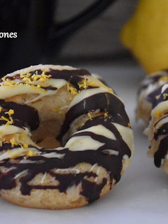 Una foto de Donuts de limón