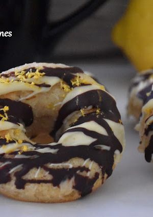 Una foto de Donuts de limón