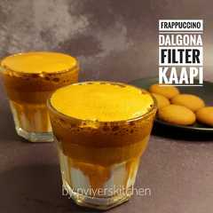 फ्रापेचीनो डालगोना फिल्टर कापी (frappechinno dalgona filter kaapi recipe in Hindi)-レシピのメイン写真