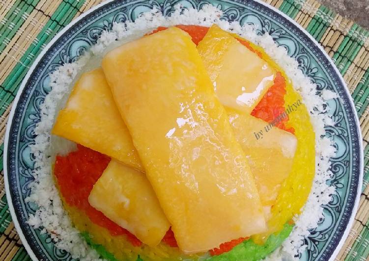Cara Gampang Membuat Mango Sticky Rice Rainbow yang Bikin Ngiler