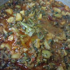 Panchmale sabji(mix vegetables curry) A picture of Panchmale sabji(mix vegetables curry).