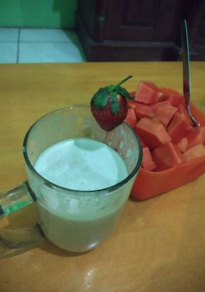 Foto resep Oat milk (no dairy milk)