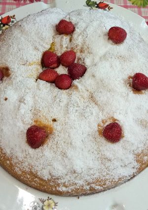 Фото Бисквитный корж "Без заморочек"🍓.