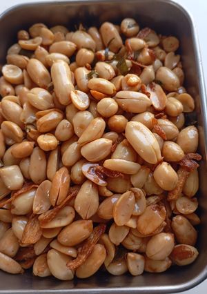 Foto resep Kacang Bawang Santan Super Gurih & Renyah