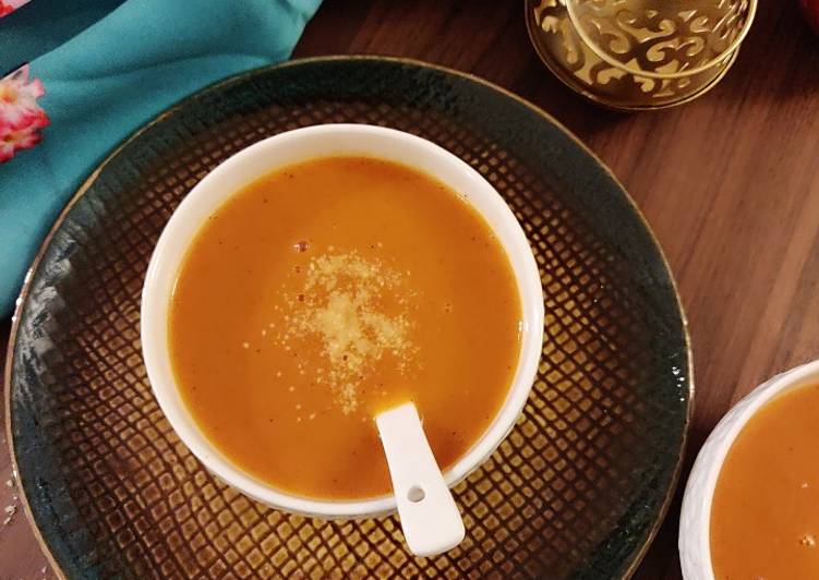 Recipe of Quick Apple and Tomato Soup