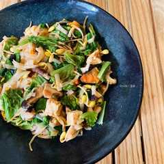 番茄天貝炒米麵｜15分鐘無麩素食-レシピのメイン写真