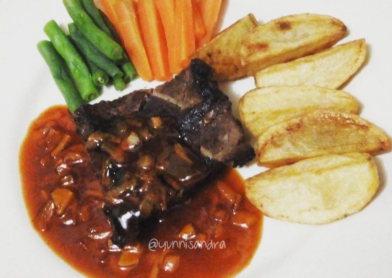 Steak sapi simple ala rumahan