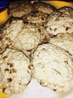 Una foto de Galletas de avena, semillas y chips de chocolate