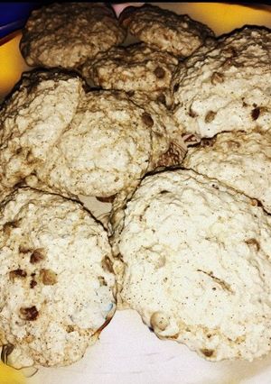 Una foto de Galletas de avena, semillas y chips de chocolate