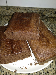 Una foto de Budín de chocolate
