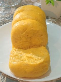 Foto resep Roti Sobek Labu kuning Kukus