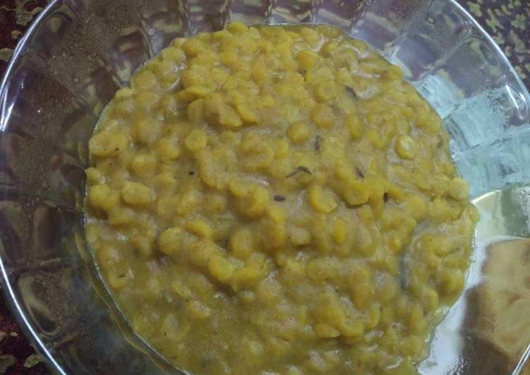 Easiest Way to Prepare Quick Mishti cholar daal (sweet chana daal)