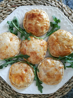 Una foto de Empanadillas de pollo y verduras