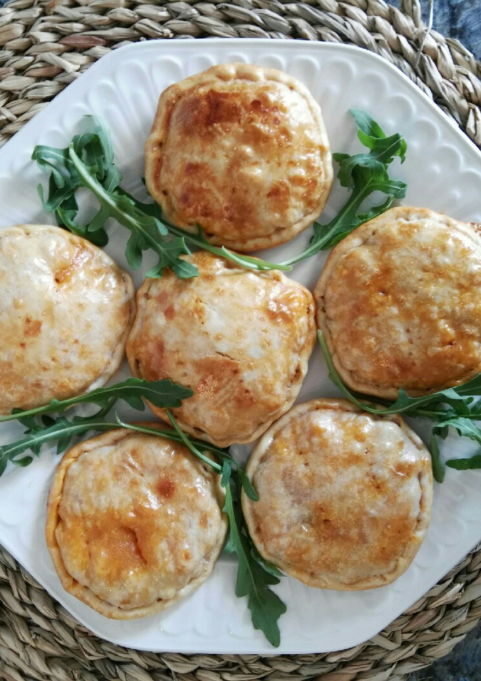 Una foto de Empanadillas de pollo y verduras