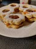 Mandulalisztes cukormentes linzer – low carb, gluténmentes, egyszerű diétás süti