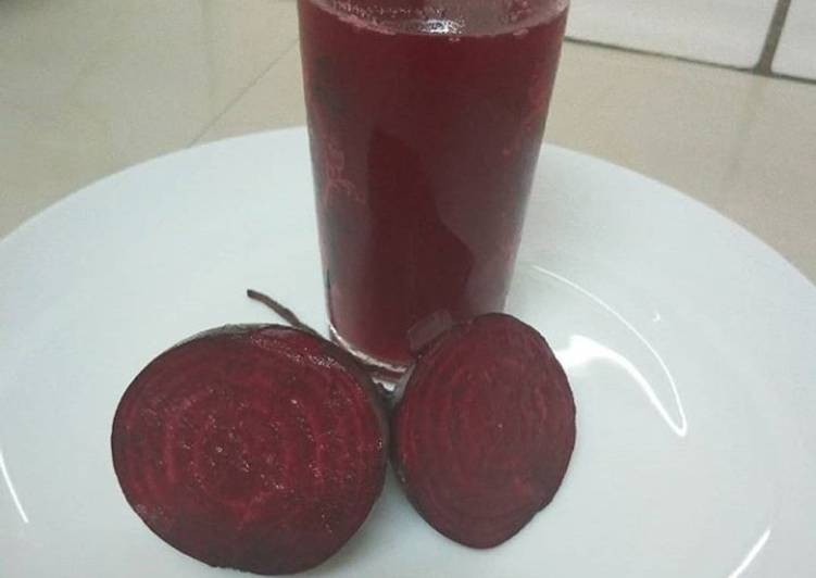 Steps to Make Perfect Beetroot and carrot juice