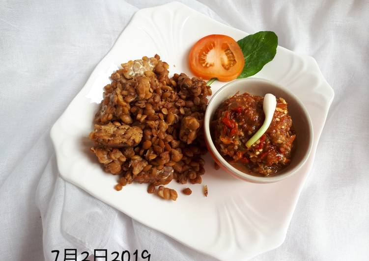 Arik Tempe Sambal Kemiri