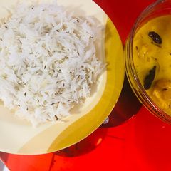 A picture of Karri chawal.
