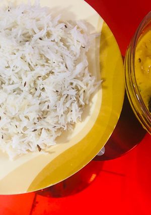 A picture of Karri chawal.