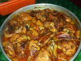 صينية بطاطا مع الفروج المشوي