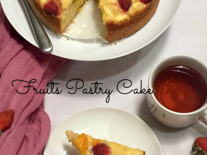 Resep Fruits Pastry Cake Anti Gagal