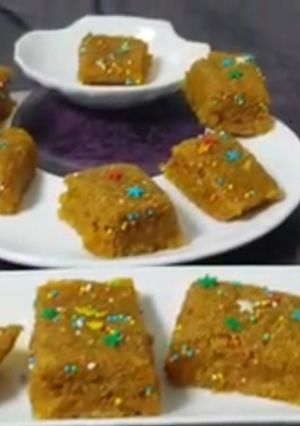 शकरकंद की बर्फी (shakarkand ki barfi recipe in Hindi) रेसिपी मुख्य फोटो