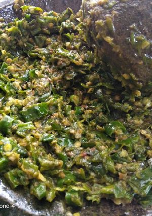 Foto resep Sambal Cabai Hijau