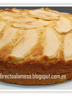 Una foto de Bizcocho de manzana