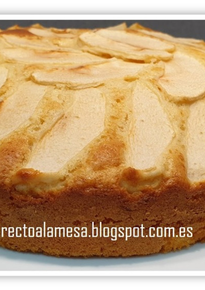 Una foto de Bizcocho de manzana