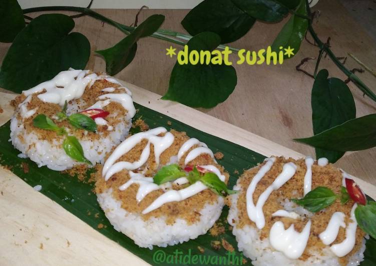 *donat sushi*