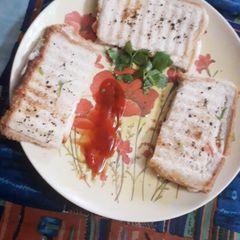 A picture of Veg cheese sandwich.
