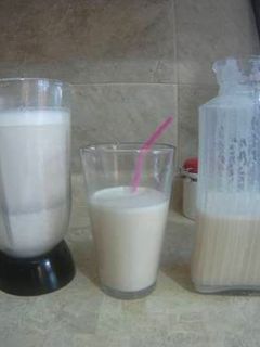 Una foto de Agua de horchata 😋😊