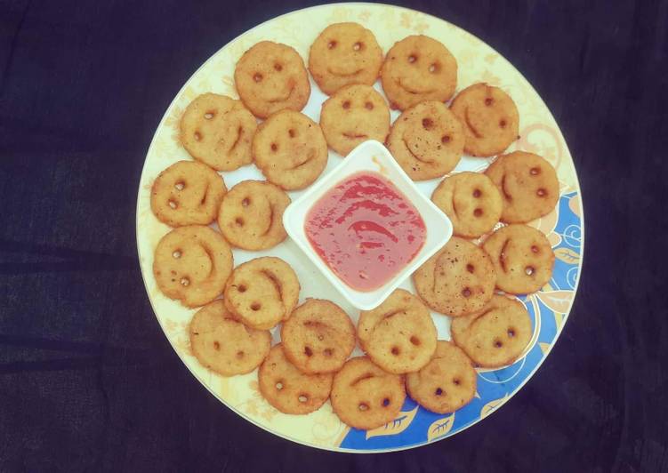 Step-by-Step Guide to Make Perfect Potato Smiley Recipe
