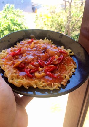 Foto resep Omelette siram saus asam manis