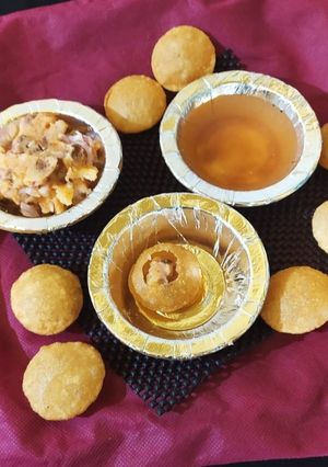 पानीपुरी (panipuri recipe in Hindi) रेसिपी मुख्य फोटो