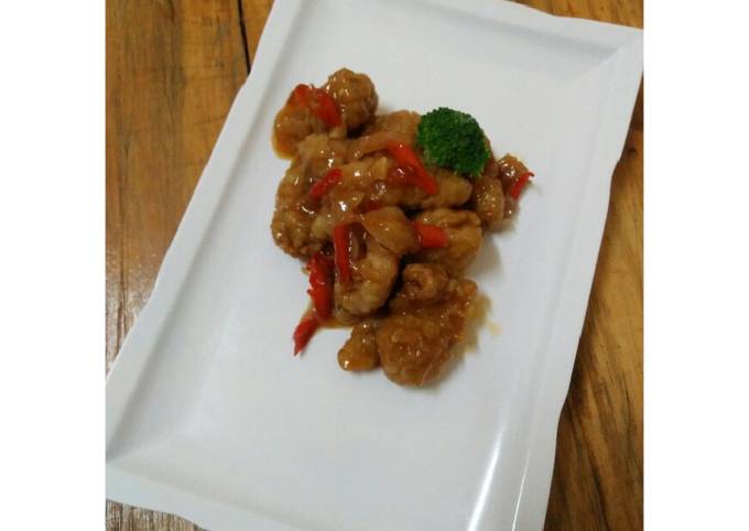 Ayam Fillet Saus Tiram