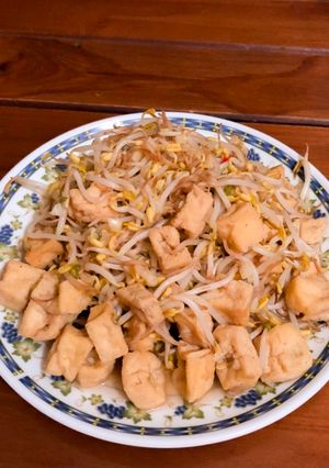 Foto resep Tumis Tauge Tahu Goreng