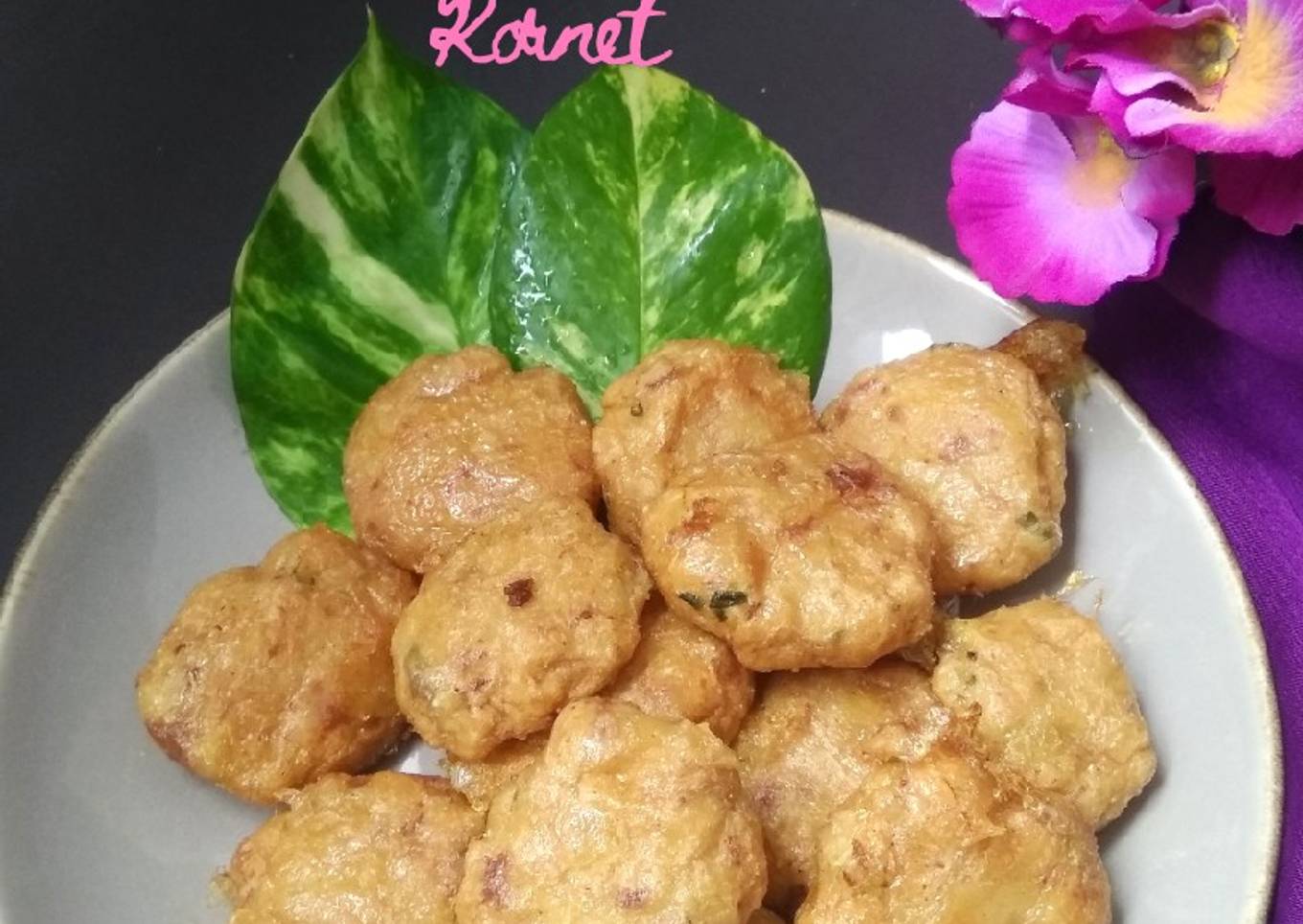 Perkedel Kentang Kornet