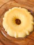 Low Carb (Keto-friendly) Flan Custard dessert White Chocolate Pumpkin