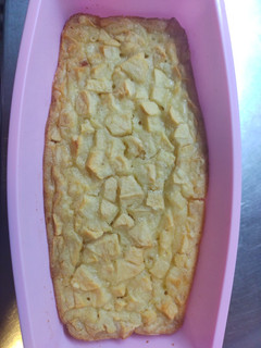 Una foto de Budín de manzana sin azúcar y sin tacc