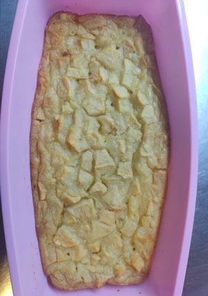 Una foto de Budín de manzana sin azúcar y sin tacc