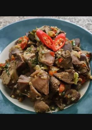 Foto resep Ati Ampela Daun Jeruk