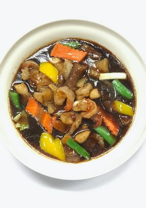 蠔油炒三鮮 的食譜成品照片