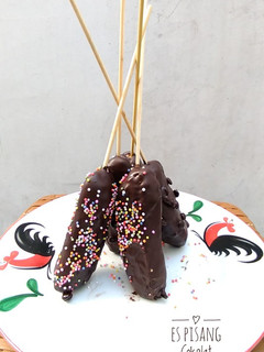 Foto resep Es Pisang Cokelat