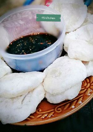 Foto resep Cireng nasi sambal rujak