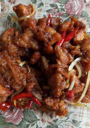 Foto resep Ayam tepung mentega 💕